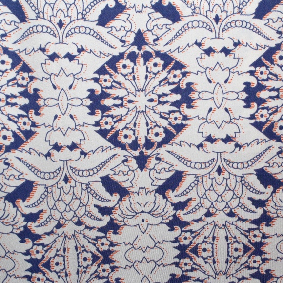 Cabi Flutter Sleeve Damask Print Blouse - Picture 6 of 16